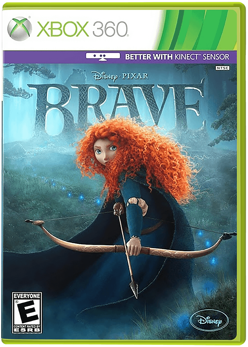Brave The Video Game box art for Xbox 360